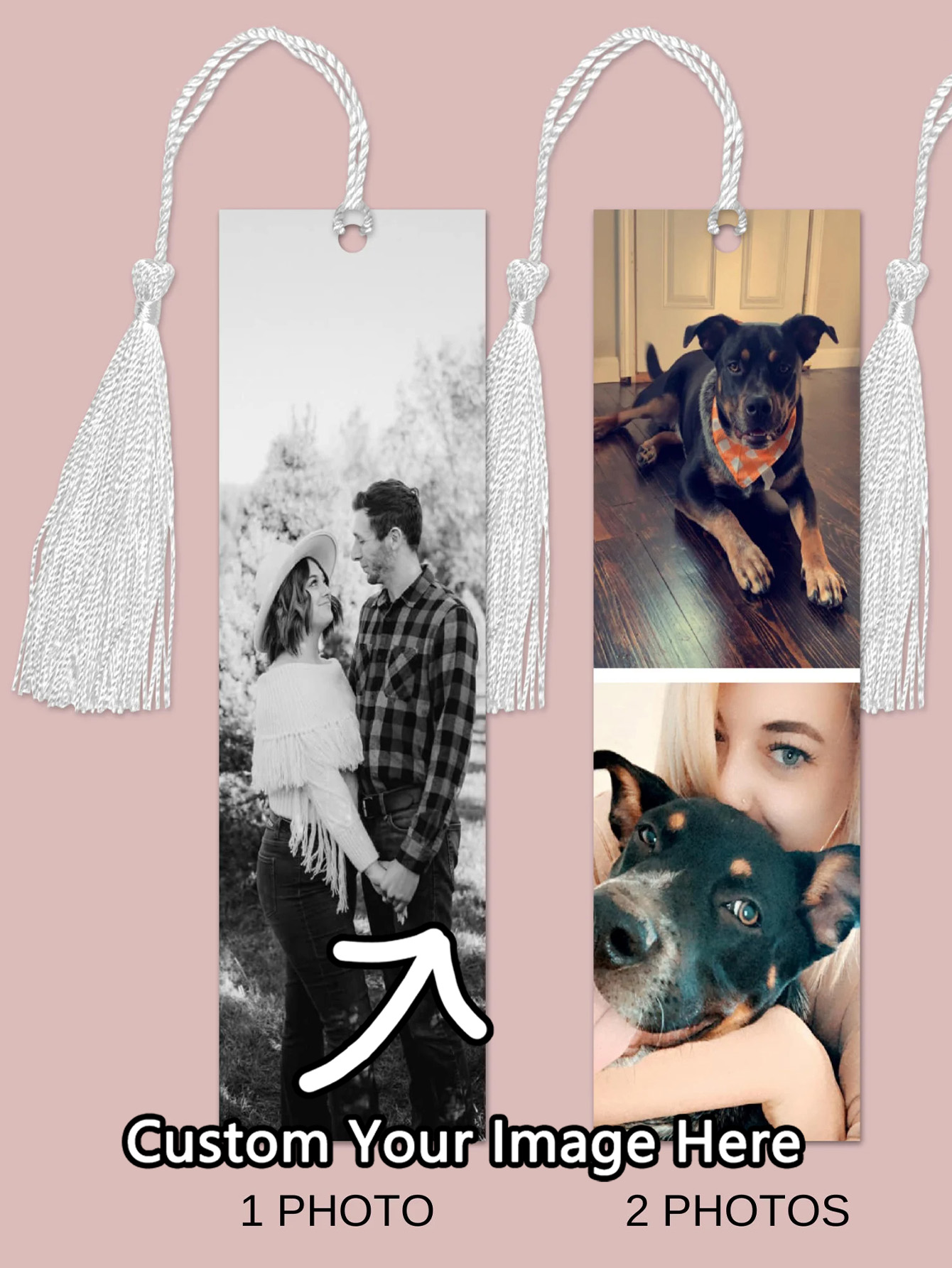 Personalized Engraved Gift - 1PC Custom Bookmark - ไม้ส่วนบุคคล Memorial
