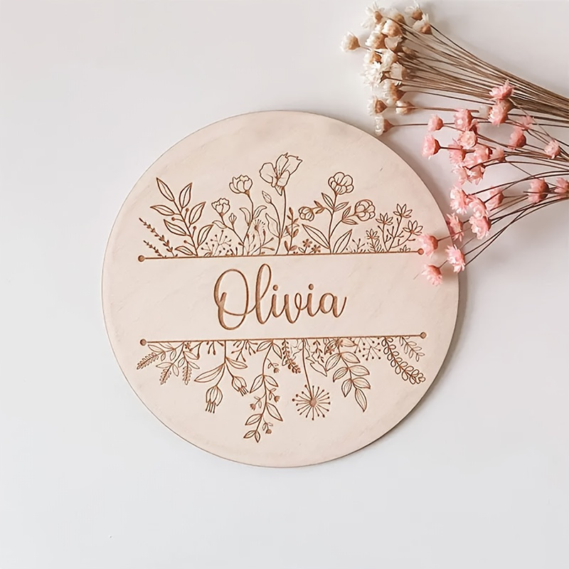 ป้ายชื่อสลักลายดอกไม้แบบส่วนตั - Personalized Engraved Gift บทวิจารณ์และราคา