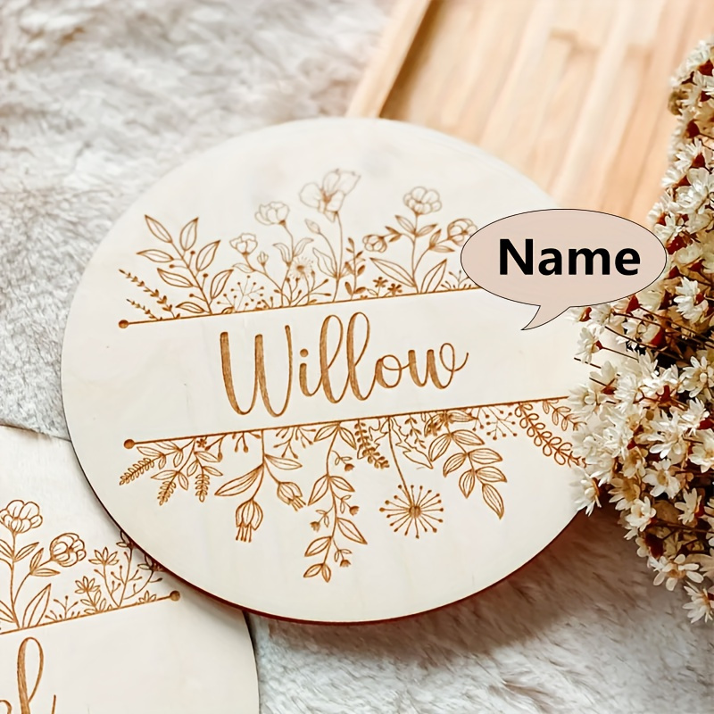 ป้ายชื่อสลักลายดอกไม้แบบส่วนตั - Personalized Engraved Gift บทวิจารณ์และราคา