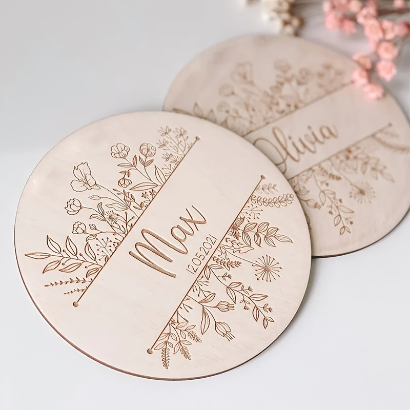 ป้ายชื่อสลักลายดอกไม้แบบส่วนตั - Personalized Engraved Gift บทวิจารณ์และราคา
